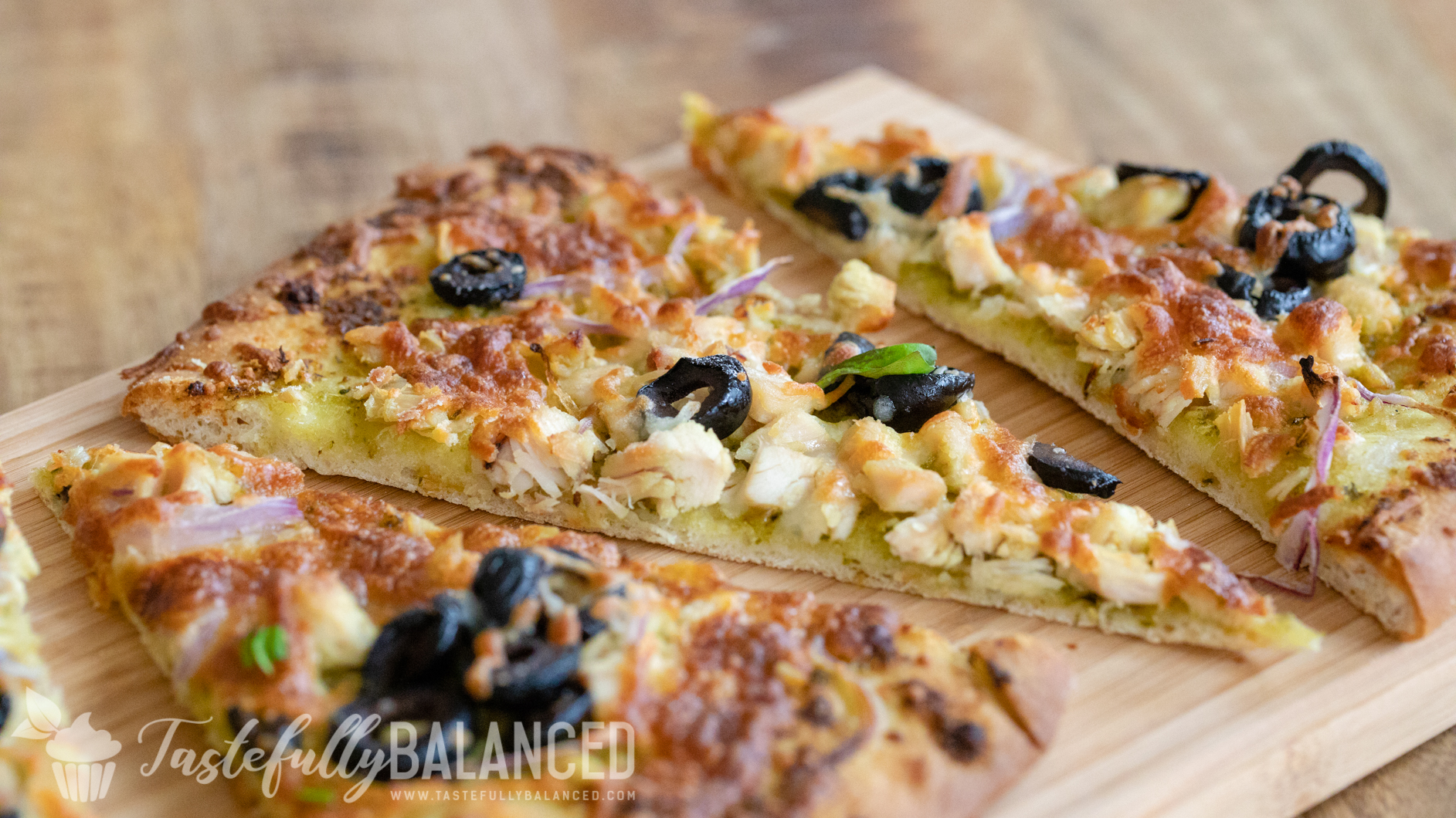 Pesto Chicken Pizza â€“ Tastefully Balanced