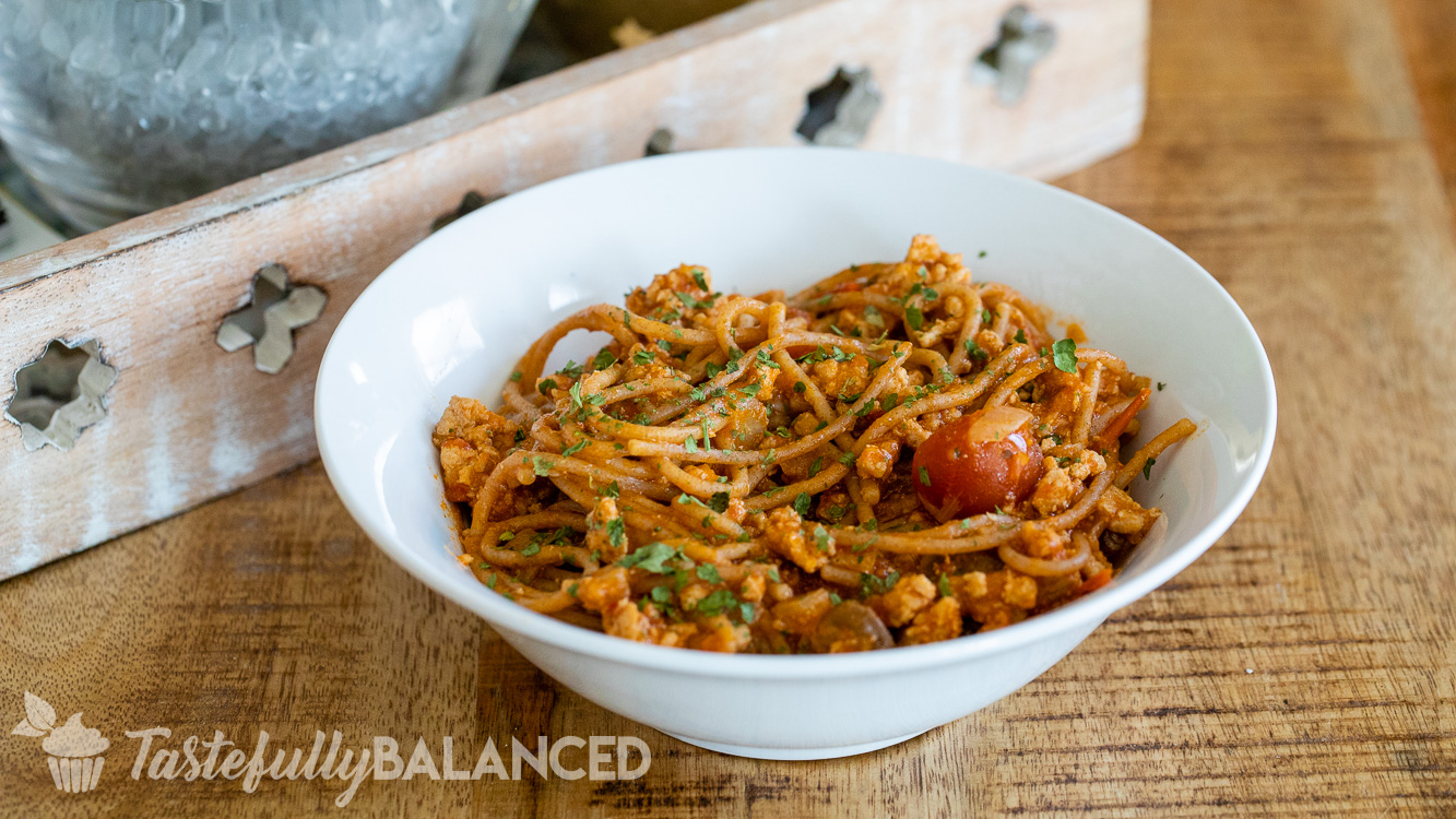 Instant Pot Meat Sauce Spaghetti