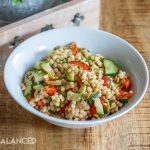 Israeli Couscous Summer Salad